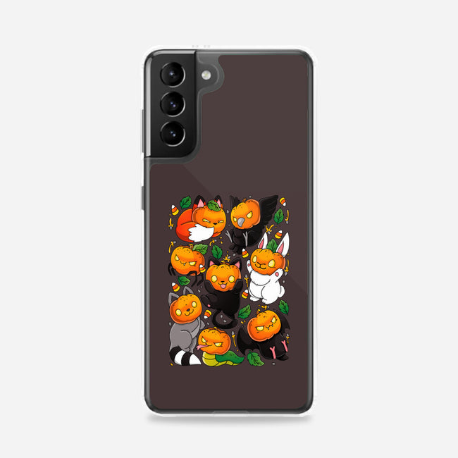 Pumpkin Animals-samsung snap phone case-Vallina84