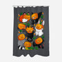 Pumpkin Animals-none polyester shower curtain-Vallina84