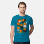 Pumpkin Animals-mens premium tee-Vallina84