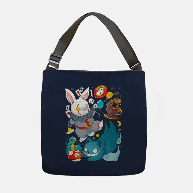 Horror Wonder-none adjustable tote bag-Vallina84