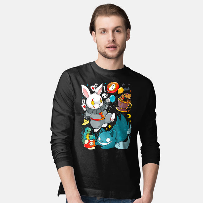 Horror Wonder-mens long sleeved tee-Vallina84