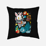 Horror Wonder-none removable cover throw pillow-Vallina84