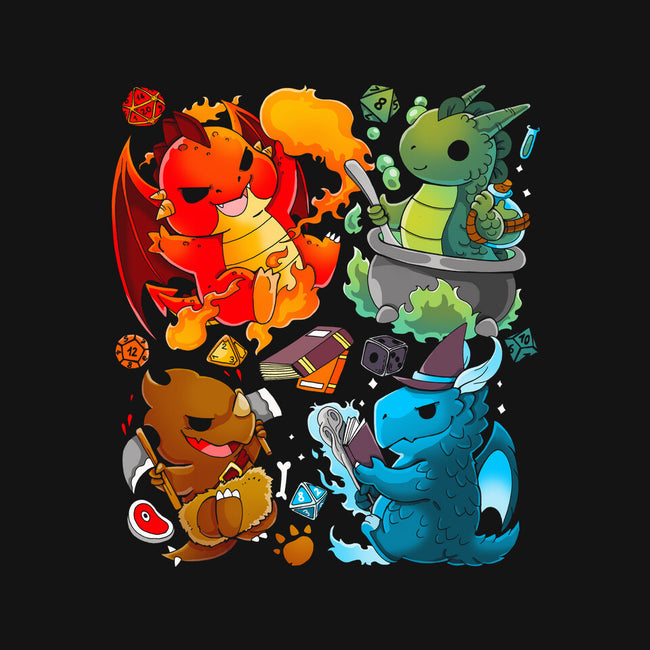 Dragon Role Play-none basic tote bag-Vallina84