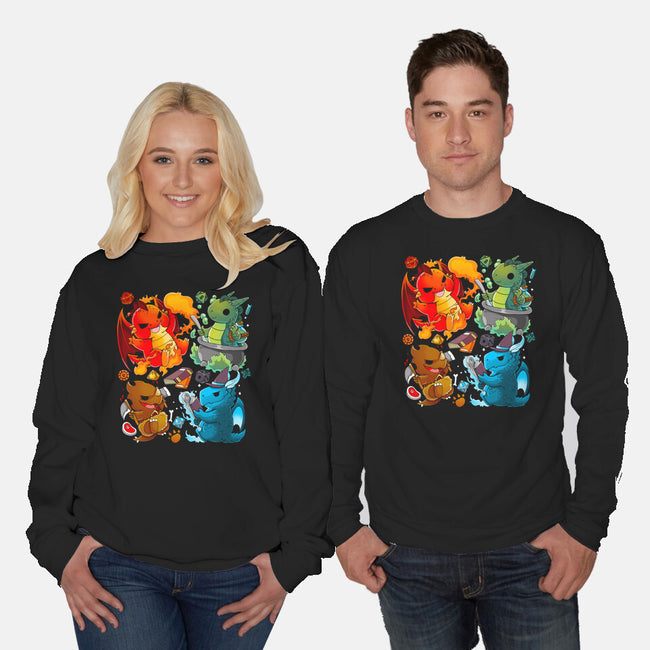 Dragon Role Play-unisex crew neck sweatshirt-Vallina84