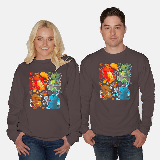 Dragon Role Play-unisex crew neck sweatshirt-Vallina84
