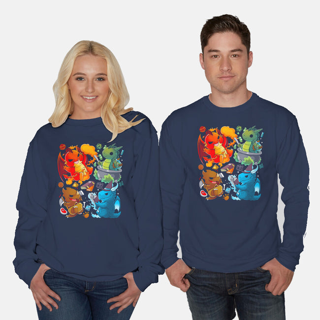 Dragon Role Play-unisex crew neck sweatshirt-Vallina84