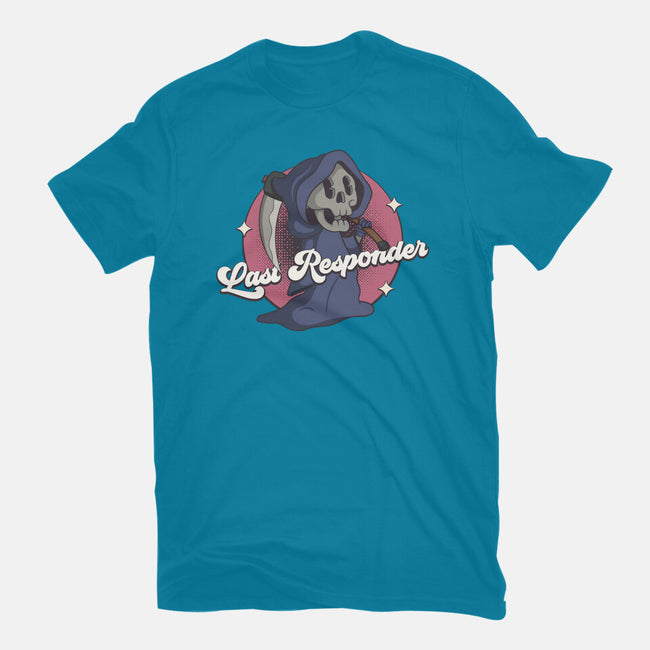 Last Responder-unisex basic tee-RoboMega