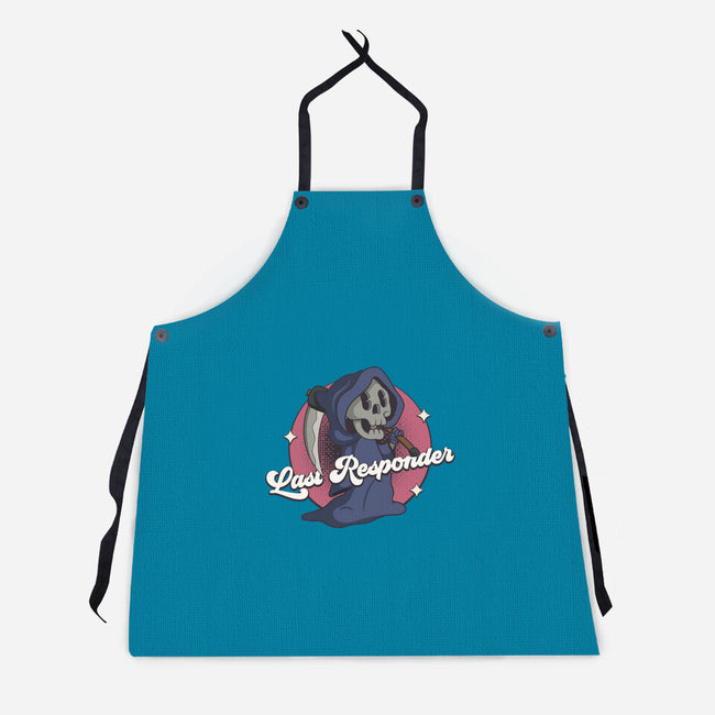 Last Responder-unisex kitchen apron-RoboMega