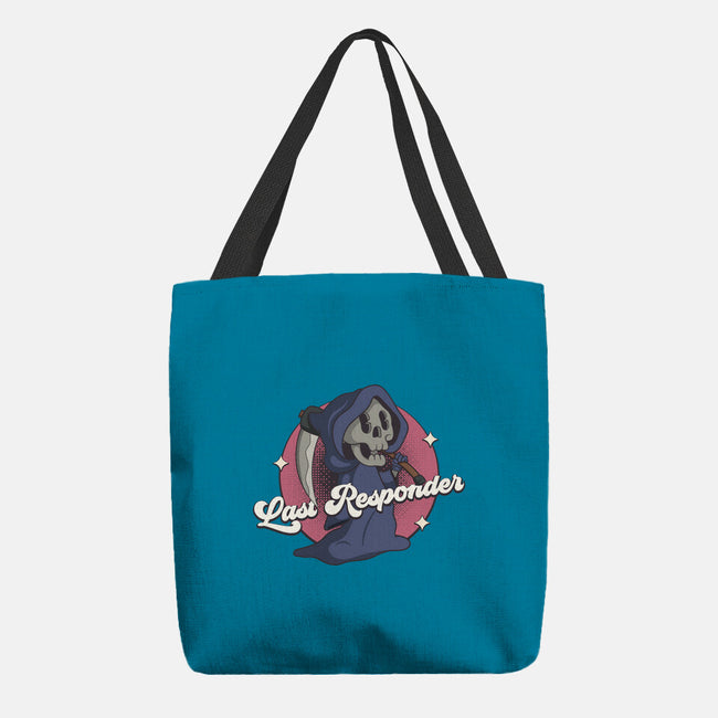 Last Responder-none basic tote bag-RoboMega