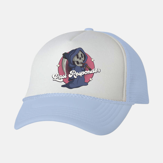 Last Responder-unisex trucker hat-RoboMega