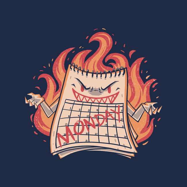 Here Comes Monday-womens v-neck tee-eduely