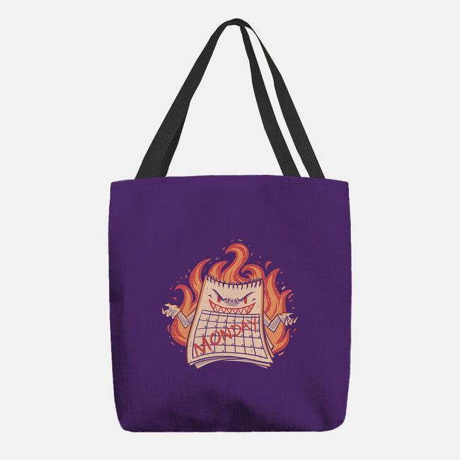Here Comes Monday-none basic tote bag-eduely