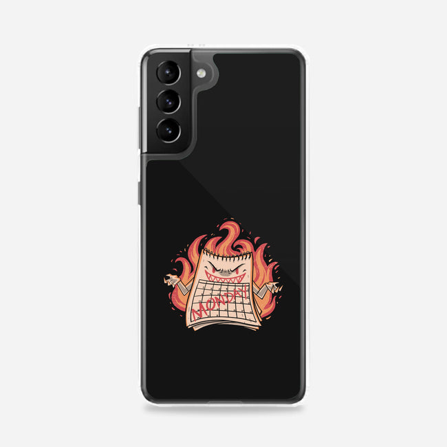 Here Comes Monday-samsung snap phone case-eduely