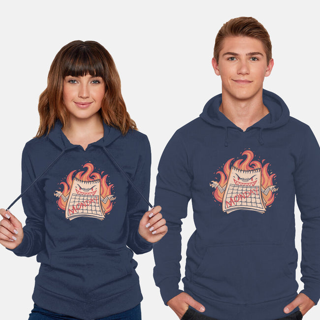 Here Comes Monday-unisex pullover sweatshirt-eduely