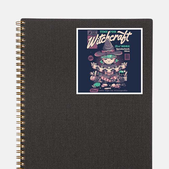 Time For Witchcraft-none glossy sticker-eduely