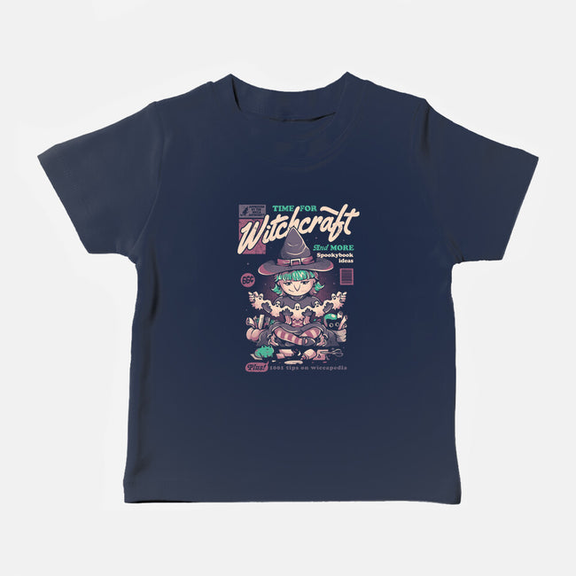 Time For Witchcraft-baby basic tee-eduely