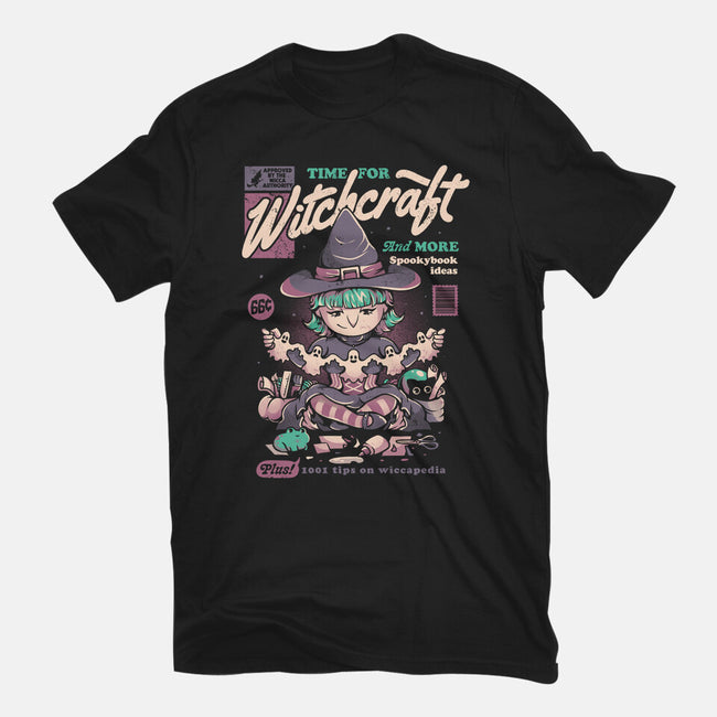 Time For Witchcraft-womens basic tee-eduely