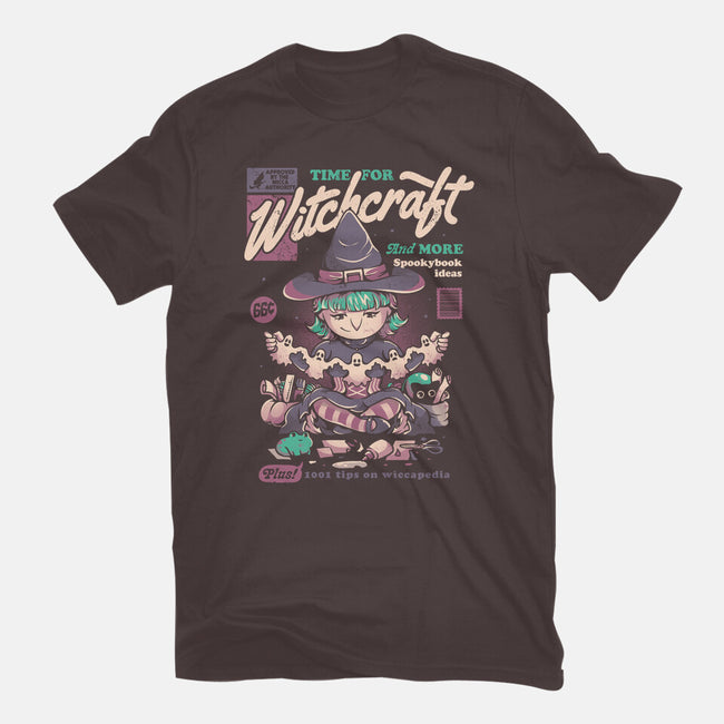 Time For Witchcraft-womens basic tee-eduely