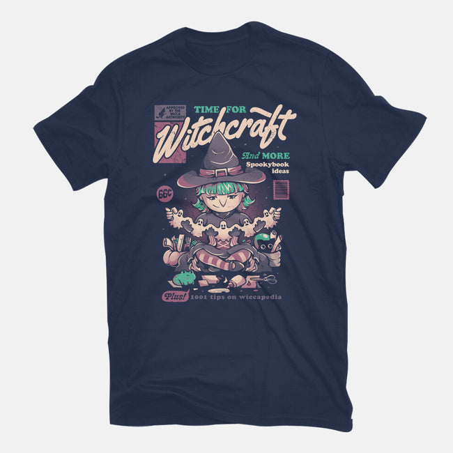 Time For Witchcraft-mens basic tee-eduely