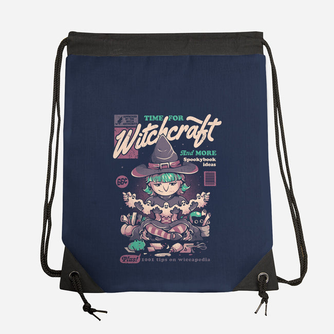 Time For Witchcraft-none drawstring bag-eduely