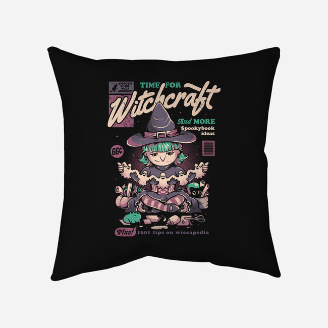Time For Witchcraft-none removable cover w insert throw pillow-eduely