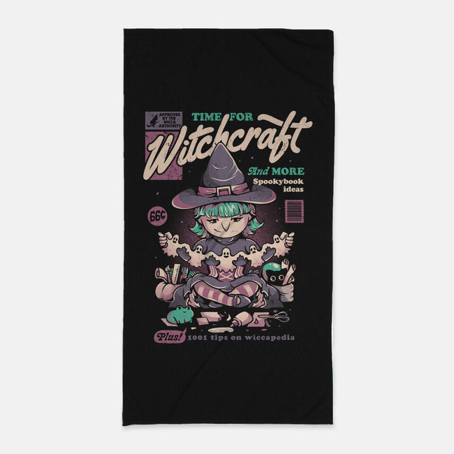 Time For Witchcraft-none beach towel-eduely