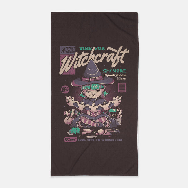 Time For Witchcraft-none beach towel-eduely