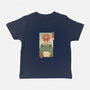 Catana And The Big Frog-baby basic tee-vp021