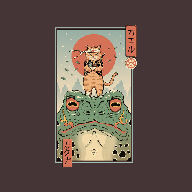 Catana And The Big Frog-womens basic tee-vp021