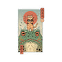 Catana And The Big Frog-none beach towel-vp021