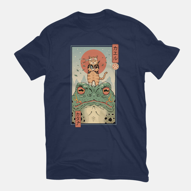 Catana And The Big Frog-mens heavyweight tee-vp021