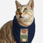 Catana And The Big Frog-cat bandana pet collar-vp021