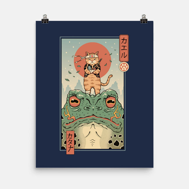 Catana And The Big Frog-none matte poster-vp021