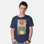 Catana And The Big Frog-mens basic tee-vp021