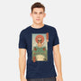 Catana And The Big Frog-mens heavyweight tee-vp021