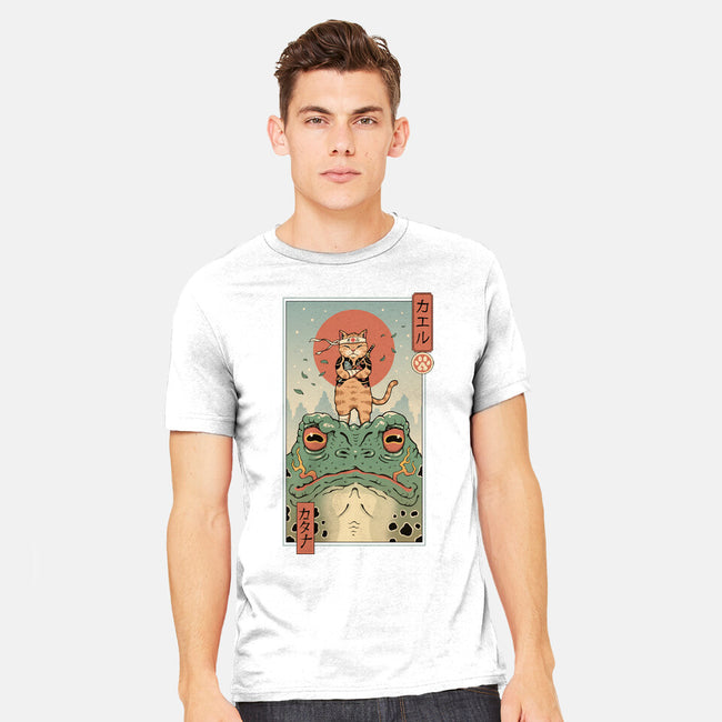 Catana And The Big Frog-mens heavyweight tee-vp021
