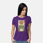 Catana And The Big Frog-womens basic tee-vp021