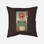 Catana And The Big Frog-none removable cover w insert throw pillow-vp021