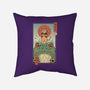 Catana And The Big Frog-none removable cover w insert throw pillow-vp021