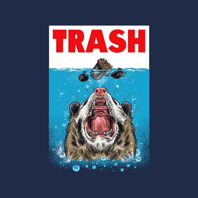 Trash-none glossy sticker-zascanauta