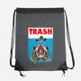 Trash-none drawstring bag-zascanauta