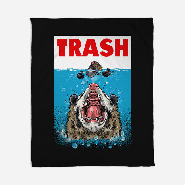 Trash-none fleece blanket-zascanauta