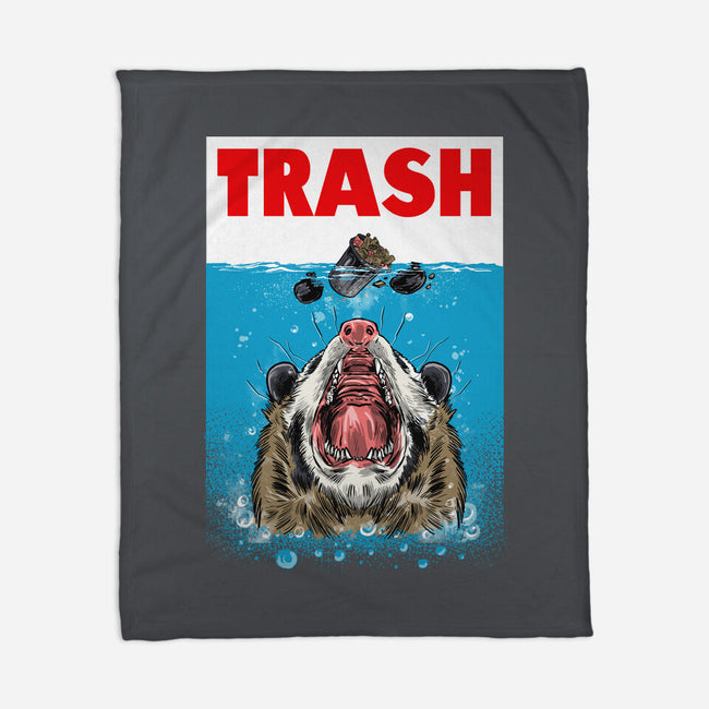 Trash-none fleece blanket-zascanauta