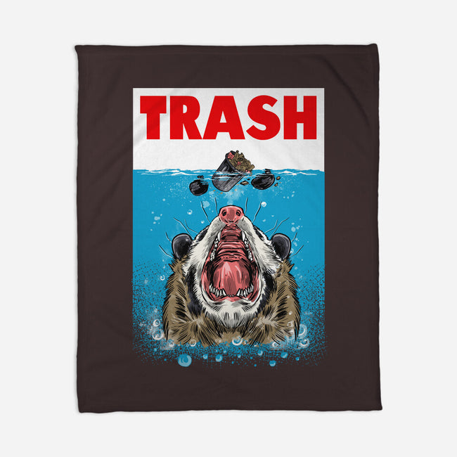 Trash-none fleece blanket-zascanauta