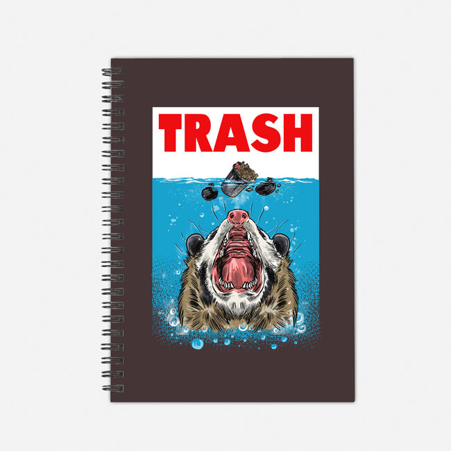 Trash-none dot grid notebook-zascanauta