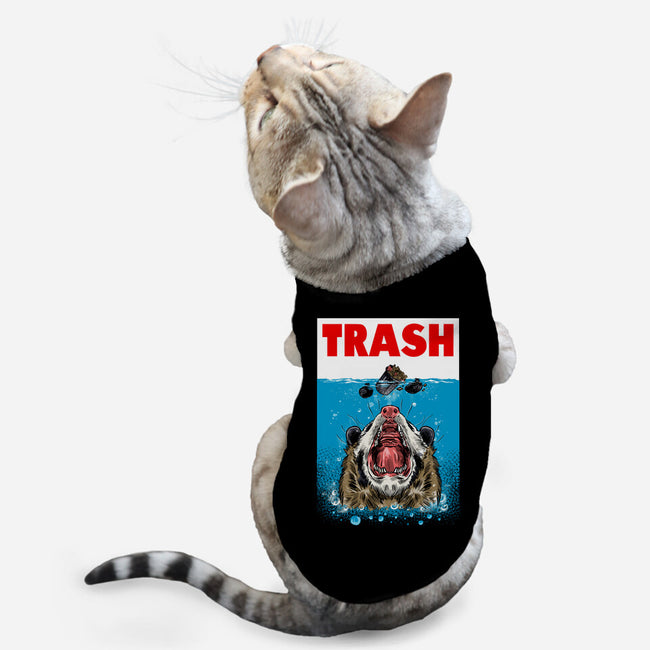 Trash-cat basic pet tank-zascanauta