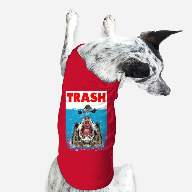 Trash-dog basic pet tank-zascanauta