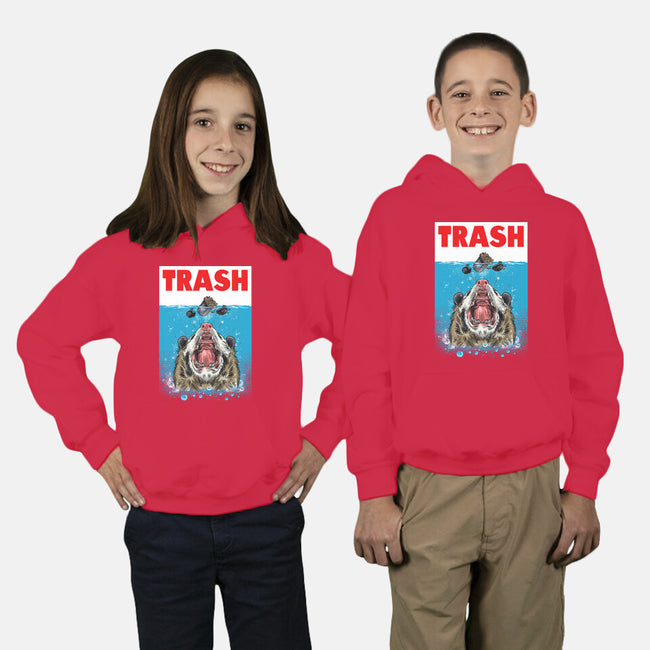 Trash-youth pullover sweatshirt-zascanauta