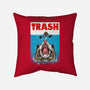 Trash-none removable cover w insert throw pillow-zascanauta