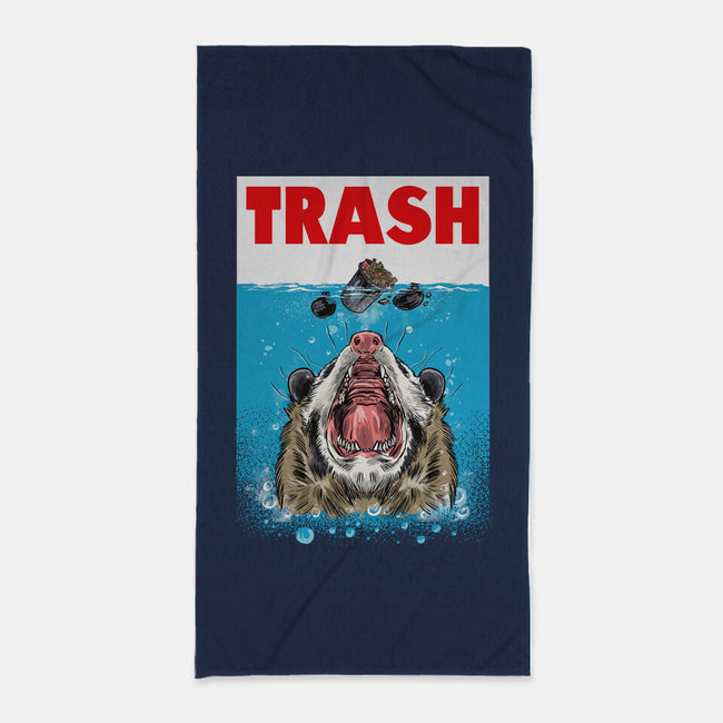 Trash-none beach towel-zascanauta